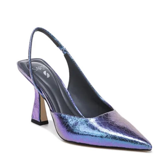 Franco Sarto Shoes - SARTO BY FRANCO SARTO Arina Half D'orsay Slingback Pump In chameleon